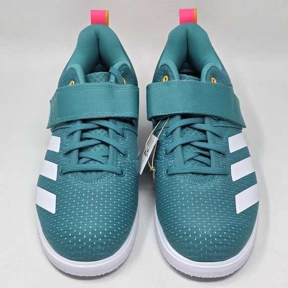 Adidas Powerlift 5 Training Weightlifting Shoes Teal JP9877 Men\'s Size 9 New main image 10